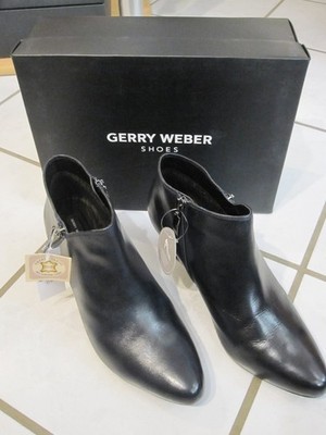 Gerry Weber Damen-Stiefelette Gr. 41, Leder, neu/ungetragen m. Karton u. Etikett