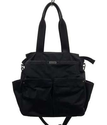 TUMI 2-Way Tote Bag Schwarz Nylon Herren Umhängetasche Guter Zustand