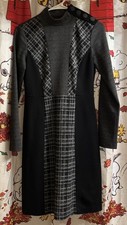 Vince Camuto Women's Long Sleeve Dress Size 0. Black And Grey