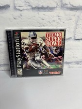 Tecmo Super Bowl (Sony PlayStation 1, 1996) PS1, Complete Tested Works