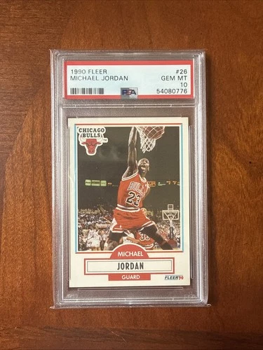 1990-91 Fleer - Michael Jordan #26 PSA 10