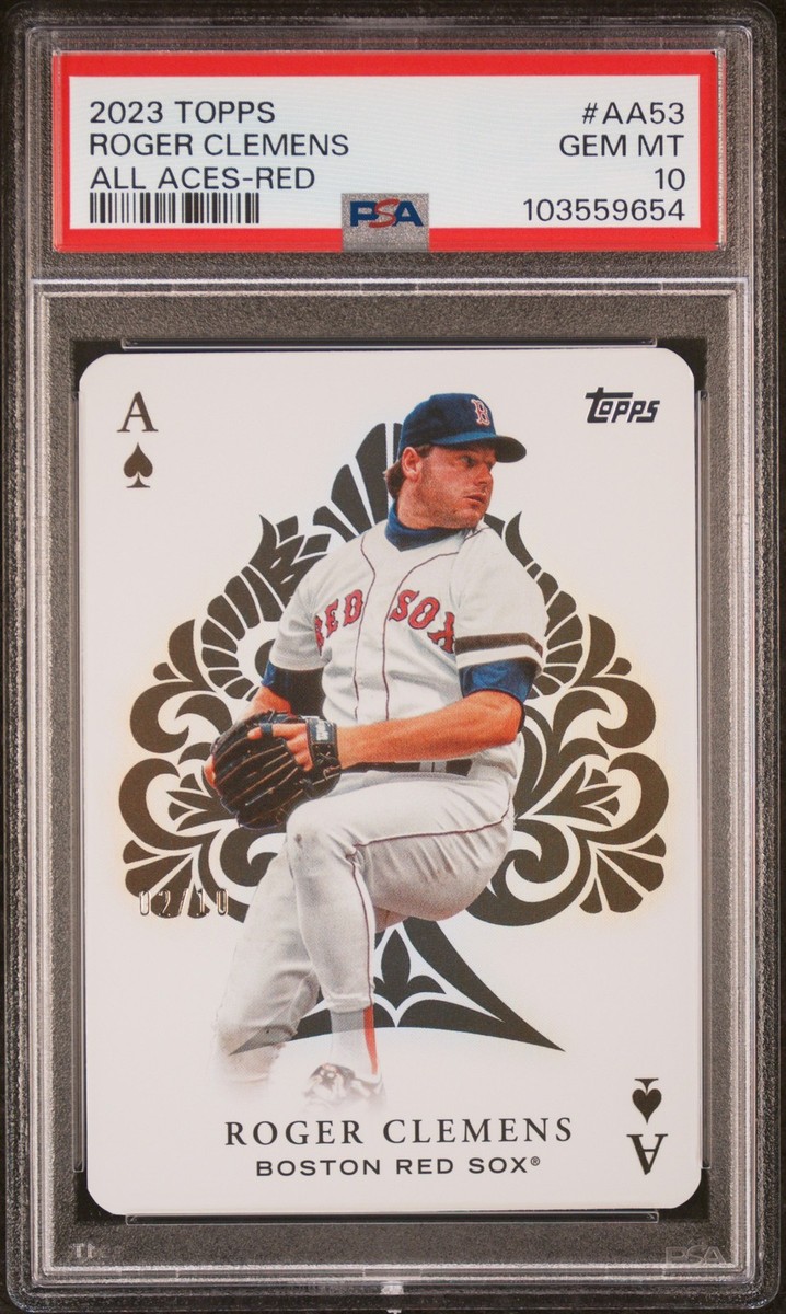 2023 TOPPS ALL ACES UPDATE-RED #AA53 ROGER CLEMENS 2/10 PSA 10 | eBay