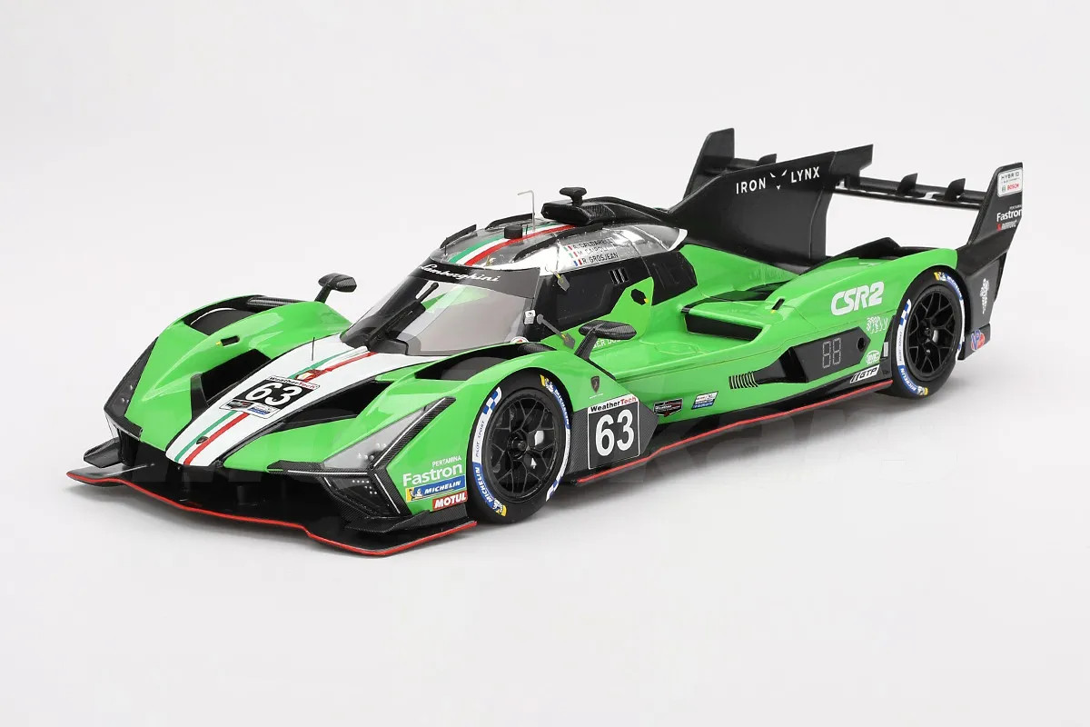 Lamborghini SC63 TopSpeed TS0584 miniature 1:18 Hypercar Sebring 2024 Iron Lynx