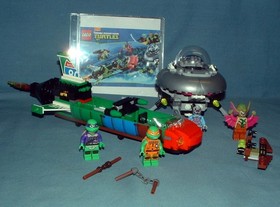 TEENAGE MUTANT NINJA TURTLES, T-RAWKET SKY STRIKE SET 79120 - LEGO - 2015 - USED