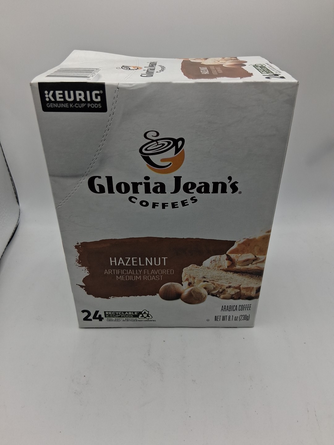 Coffee Hazelnut 24 Ct Ea. Exp:03/2027 (96 K Cups Total)