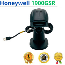 Honeywell Xenon 1900GSR Barcode Scanner w/USB Cord & Stand - 1 YEAR WARRANTY!🔥