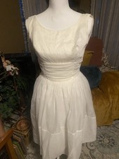 VINTAGE 50'S/60'S WEDDING DRESS HANDMADE
