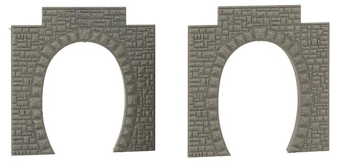 Faller 120576 - 1/87 / H0 2 Tunnel portals, 1-track - New