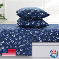 Tribeca Living Ultra Soft Turkish Cotton Flannel Twin XL Sheet Set Extra Deep