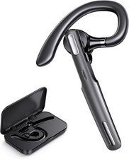 Trucker Wireless Mic Blue Parrot Bluetooth Noise Cancelling Headset Earpiece New