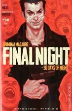 Criminal Macabre Final Night 30 Days of Night Crossover #3 FN 2013 Stock Image