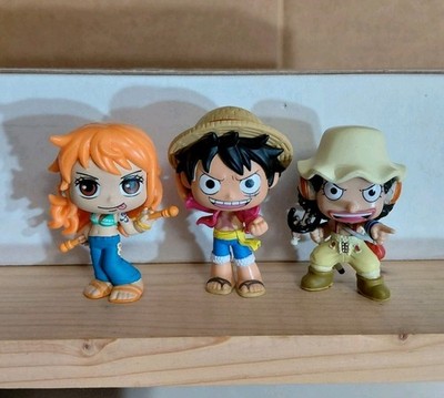 Funko Mystery Minis One Piece Fish-Man Island Saga Lot of 3 - Luffy Nami & Usopp