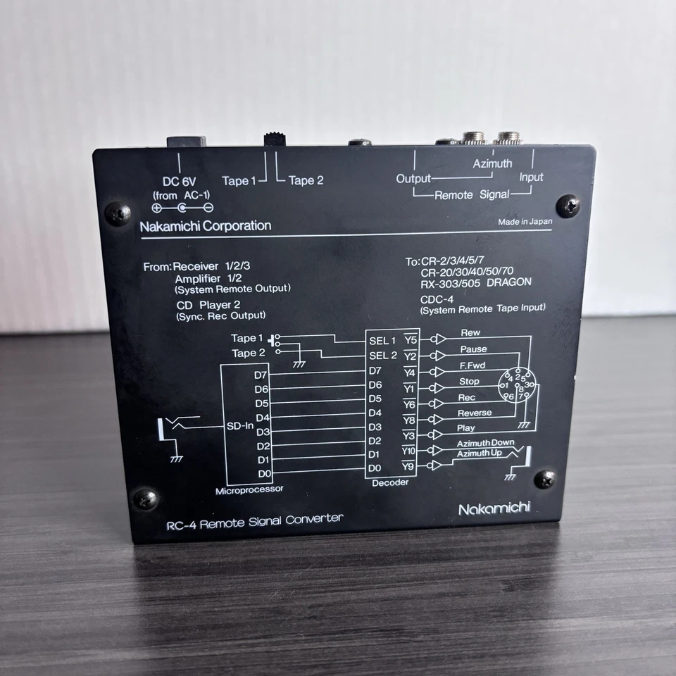 Nakamichi RC 4 REMOTE SIGNAL CONVERTER - Image 3 of 4