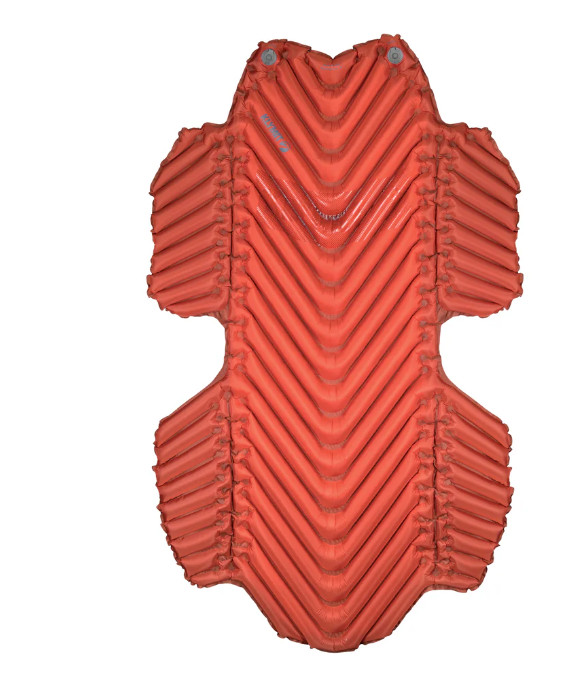 Almohadilla para dormir Klymit aislada con aislamiento en V nueva con etiquetas