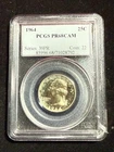 1964 WASHINGTON QUARTER PCGS PR 68 CAM