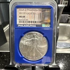 U.S. Mint 2017 American Silver Eagle 1 oz .999 Silver NGC MS69 8683205-009