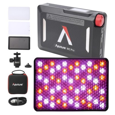 Aputure MC PRO On Camera Video Light,LED Light...