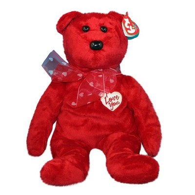 Ty Large Plush Beanie Buddy - Secret the Bear Buddies  MWMT
