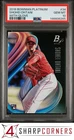 2018 BOWMAN PLATINUM #34 SHOHEI OHTANI RC ANGELS WITH GLOVE PSA 10