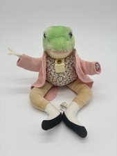 Vintage Eden Beatrix Potter Mr. Jeremy Fisher Frog Plush 11" FLAW 