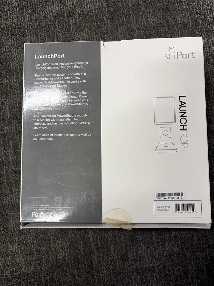 iPort Launchport Wall Station Ipad Charging Mount (Only) in White Model 70142 - Image 2 of 4