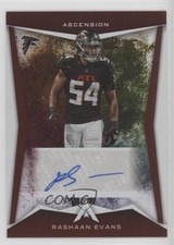 2022 Panini Chronicles Ascension Auto Rashaan Evans #ASC-RAE Auto i6j