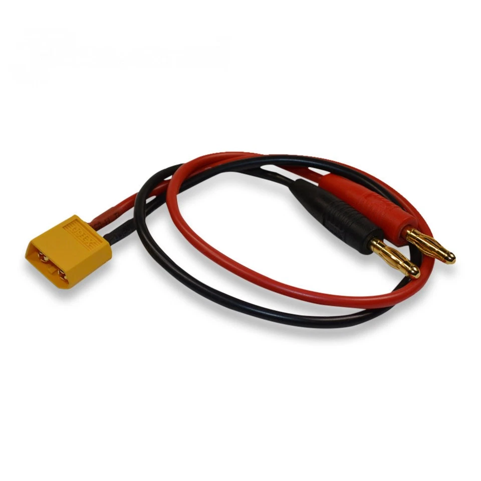 YUKI-MODEL XT60 Ladekabel mit XT60 Hochstromstecker +4mm Bananenstecker