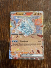 Pokemon Kubuin ex | Deutsch 042/197 Obsidian Flammen | Near Mint