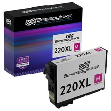 SPEEDYINKS Ink Cartridge for Epson 220XL Magenta for XP-320 XP-420 WF2650 WF2660