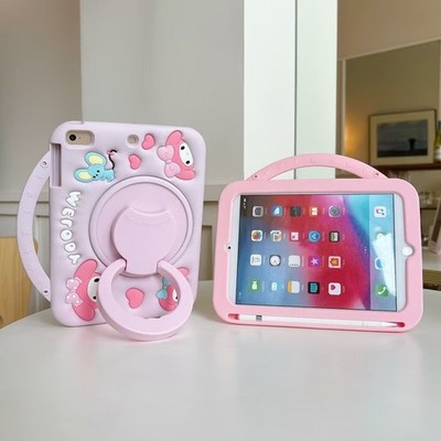 For Samsung Galaxy Tab A A7 A8 A9 A9+ S6 Lite My melody Kids Stand Case Cover 