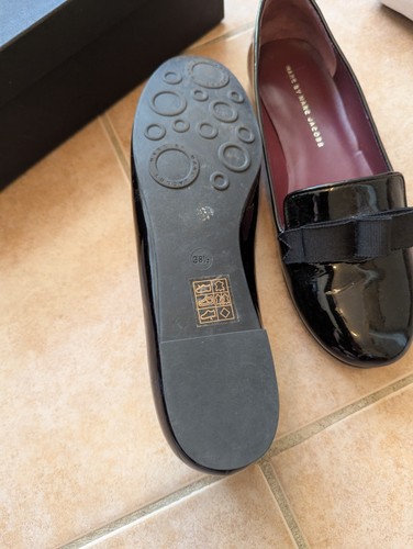 MARC BY MARC JACOBS Wmn FLAT PATENT LOAFER Shoes Sz-8.5US original - Picture 3 of 5