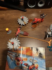 Lego#70149/51 Legends of Chima SCORCHING BLADES Frozen Spikes w/minifig & Manual