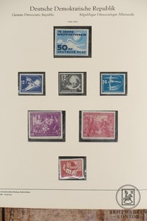 RDA primeras ediciones bloques sellos de servicio ZKD las 79 fotos en el texto #1006
