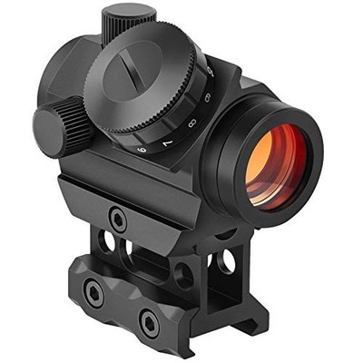  2MOA Red Dot Sight 1x25mm Reflex Sight Waterproof & Shockproof & Fog Black