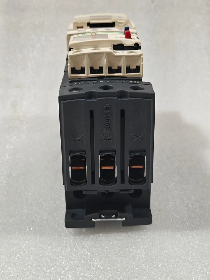 SCHNEIDER ELECTRIC LC1D40 60AMP +THEMAL OVERLOAD RELAY RANGE 37-50 SET COMPLETE - Image 2 of 4
