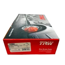 TRW TPC1522 Ceramic Front Disc Brake Pad Set fits Chevrolet Chevy Cruze, Sonic