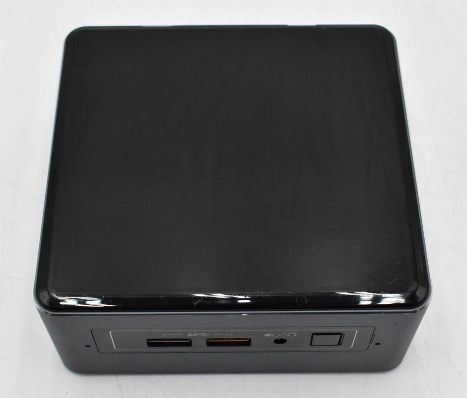 Intel NUC NUC7I3BNH i3-7100U 2.4GHz 8GB 8x1 RAM 120GB SSD Linux Mint + Adapter - Image 3 of 4