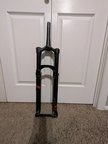 MRP Ribbon Air Suspension Fork - 29", 140 mm, 15 x 110 mm, 41 mm Offset, Black