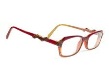 ASHLEY 255 c 722 Magenta Eyeglass Frames 52  18-135 Germany - VINTAGE- Nice