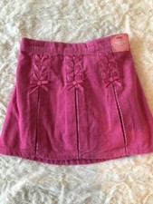 NWT Gymboree Girls Corduroy Skort w/ Shorts , Size 4, Pink, Adj. Waist
