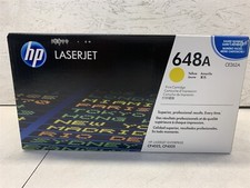GENUINE OEM HP LASERJET 648A YELLOW TONER CARTRIDGE NEW IN BOX