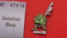 Games Workshop Warhammer Goblin with Halberd Goblins Metal Iron Claw WD 107 GW