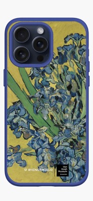 RhinoShield FIRE! NIB! Van Gogh Museum Solidsuit Iphone 15 PRO Max Case + Ring. 