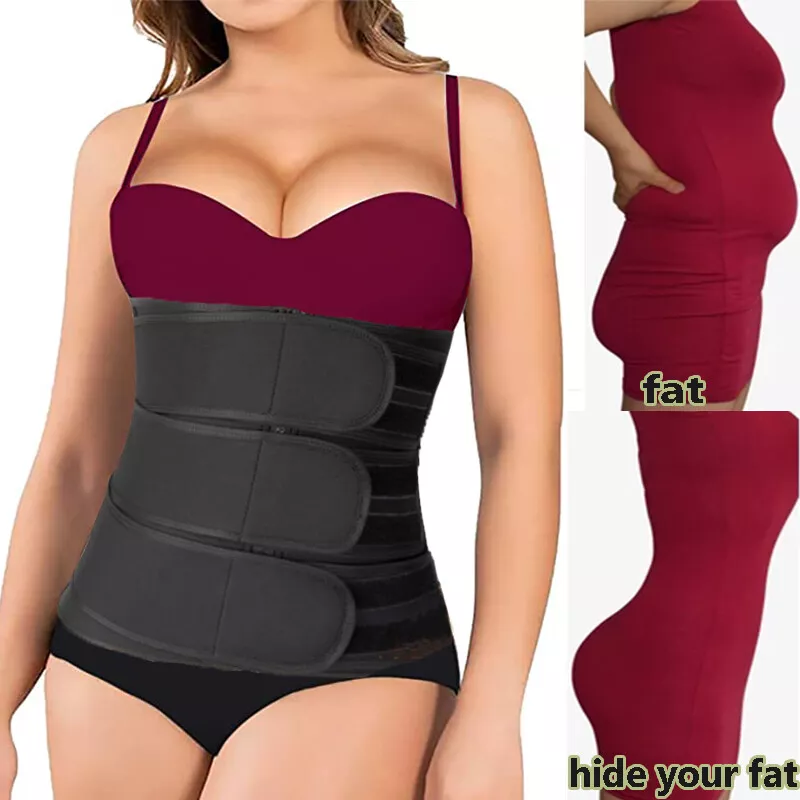 Women Waist Trainer Plus Size Sweat Sauna Belt Shaper Tummy Abdomen Sport  Corset