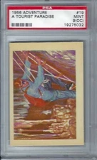 1956 Adventure # 19 -- A Tourist Paradise -- MINT PSA 9 OC