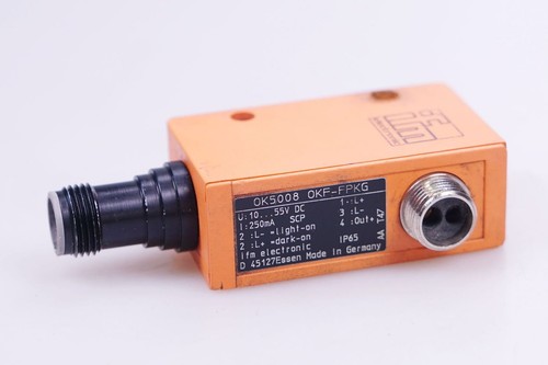 IFM Fiberoptikverstärker OK5008  OKF-FPKG  Hell-/Dunkelschaltung