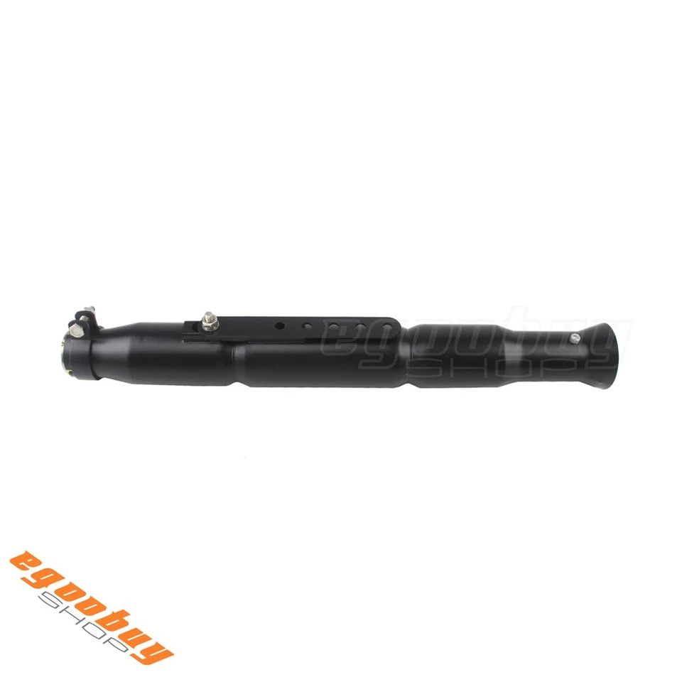 Stainless Motorcycle 1.75'' Exhaust Muffler Pipe Silencer For Harley Cafe Racer — 第 4/4 张图片