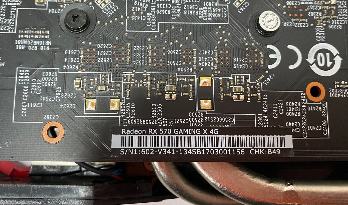 MSI Radeon RX 570 GAMING X 4G GDDR5 Video Graphics Card GPU