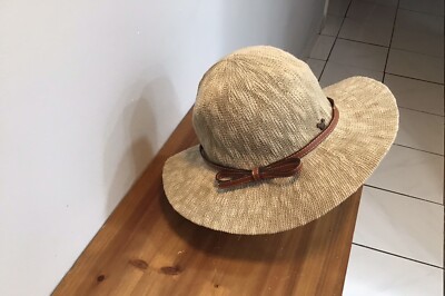 DISNEY Safari Hat ~ Wide Brim ~ Beige ~ SZ: Adult ~ L  display picture 2