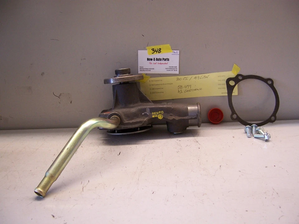 Ford Econoline 1992 furgoneta bomba de agua en línea 6 cilindros, 300 CI/4,9 L. CARDONE #58-477 Foto 4 de 4